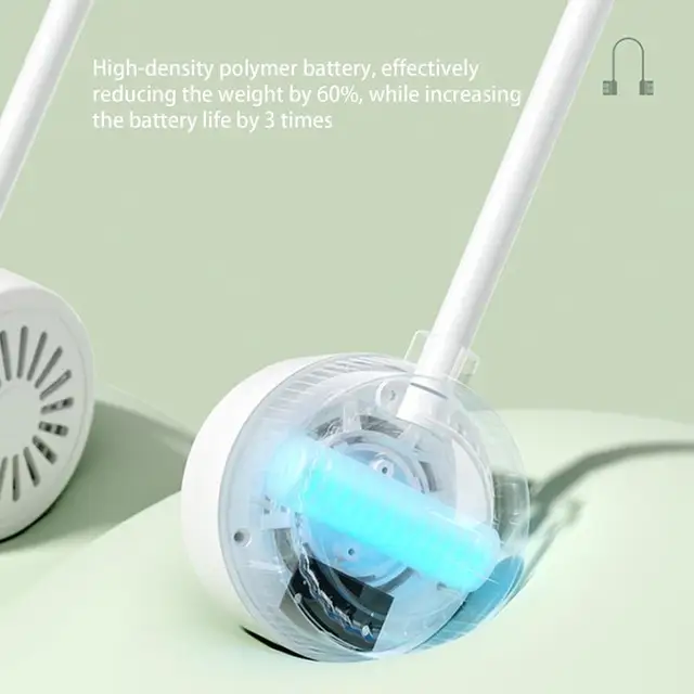 Hordozható Nyaki Ventilátor Pengék Nélküli Személyi Hordható Ventilátorok, 3 Sebességű Váltás Usb Újratölthető Alacsony Zajú - Image 5