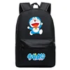 Doraemon Schoolbag Fashion Cartoon Backpack Blue Fatty Backpack Boy Girl Travel Storage Bag Student Computer Storage Bag handbag 1