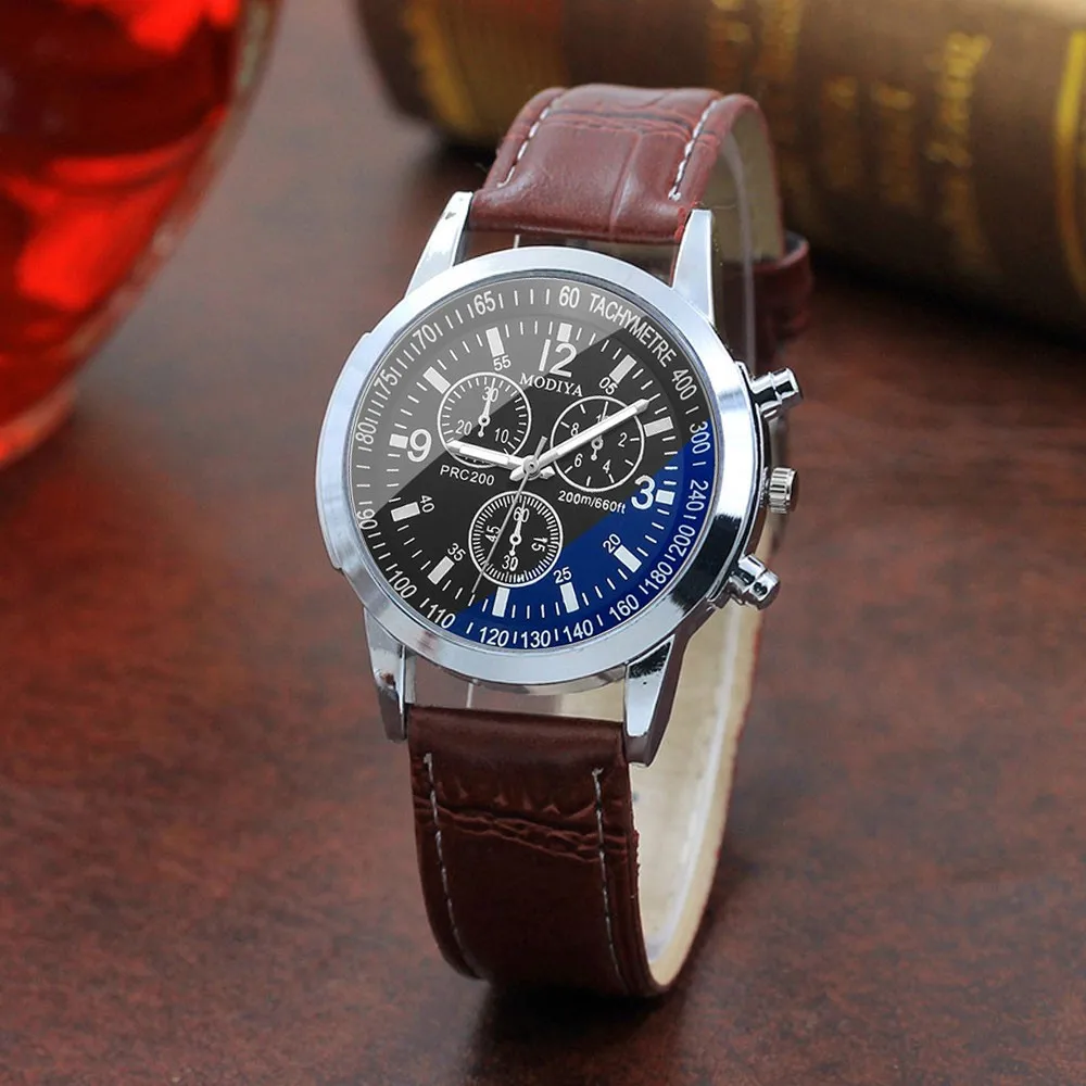 

Sport Quartz Wristwatch For Men Hour Analog Wrist Watch Leather Belt Casual Men'S Watch Steeldive Business Watch Classic Design