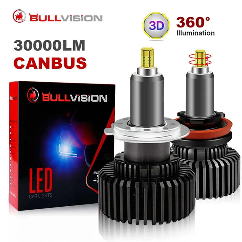 1 Quartz LED H3 Bulb 360° CANBUS