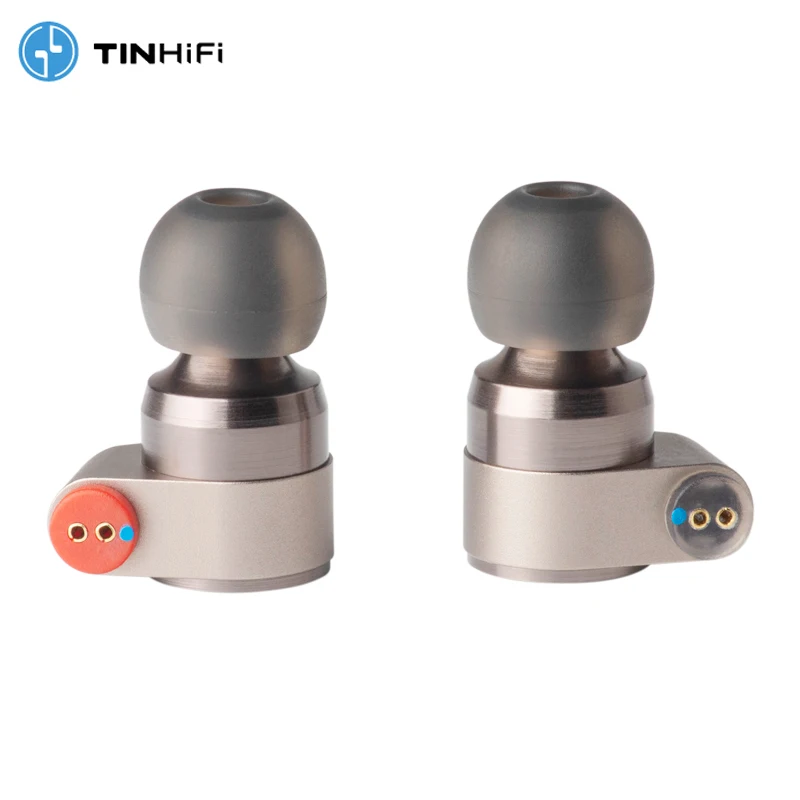 TINHIFI T2 Metal Earbud HIFI Wired In Ear Earphone Double Dynamic Drive Bass Music Earphone 0.78mm 2pin Headset wired earphones,in ear earphones,wired headphones,wired earplugs