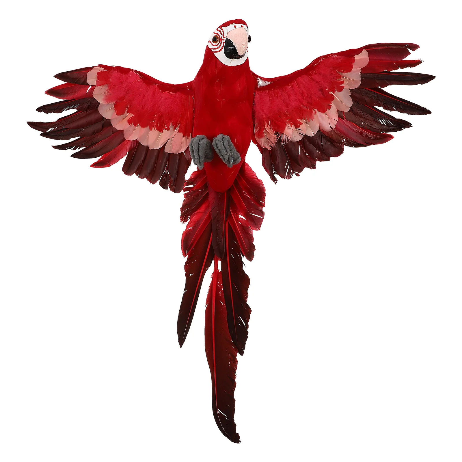 

Artificial Bird Parrot Ornament Practical Decor Statues Sculpture Ornaments Creative Foam Garden Adornment Home