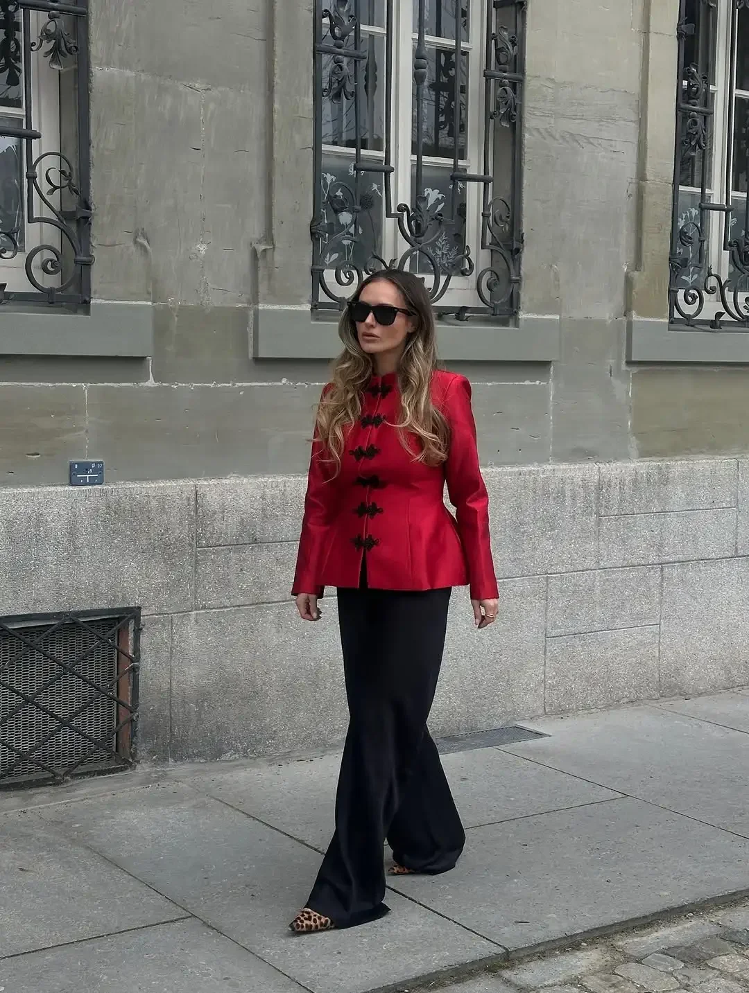 Elegant Satin Coat – Women's Satin Jacket With Cinched Waist & Button Closure