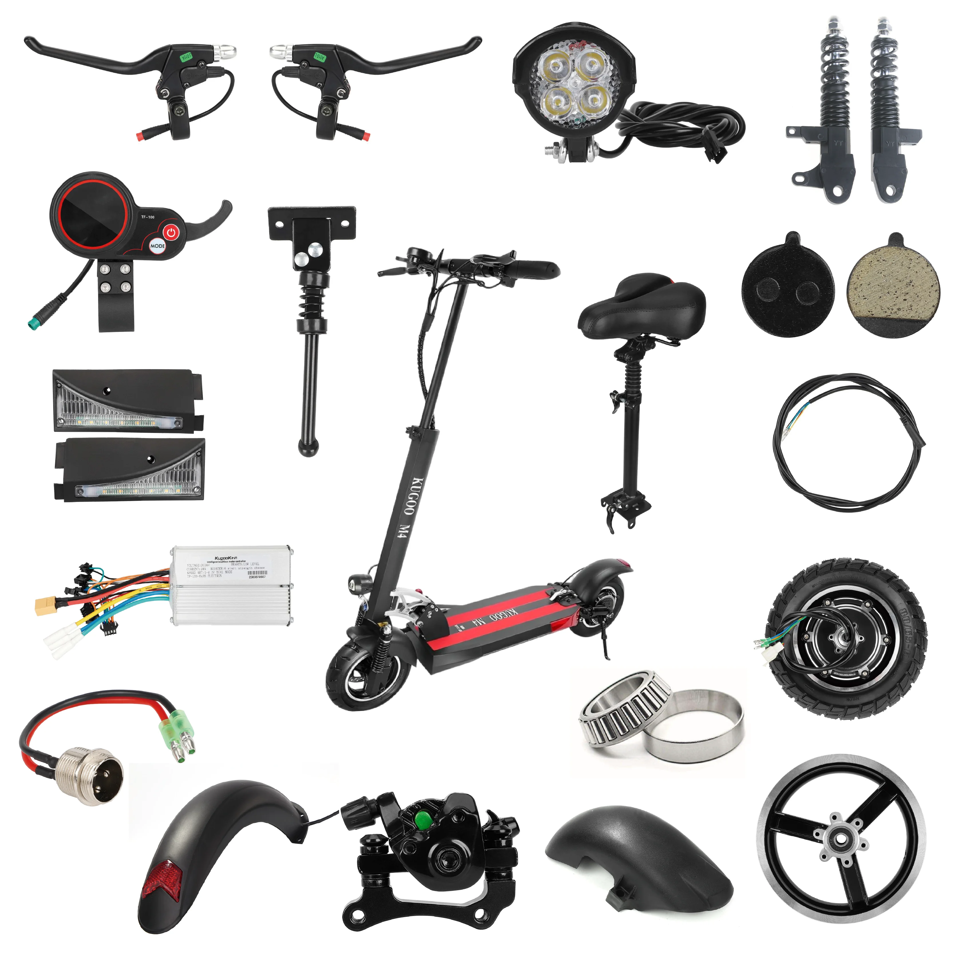 Support Pied Arrière Pour Trottinette électrique M4 / M4 Pro – Pièce De Rechange