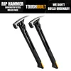 ToughBuilt TB-H1-1SBR-S20X TB-H1-1SBR-S24X 20 OZ/24 OZ.. ShockStop Steel Rip Hammer Milled Face Hand Tools Accessories 1