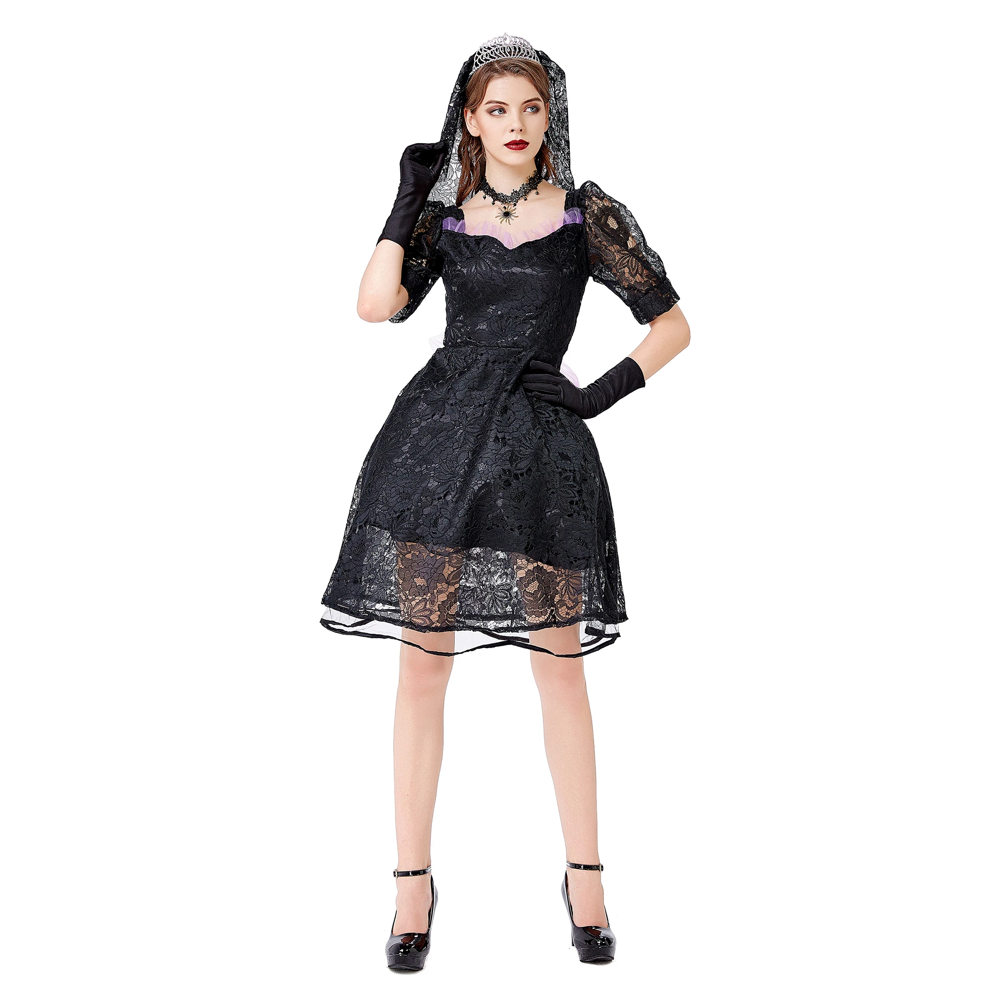 Sexy Halloween Costumes for Women Vampire Costume Scary Ghost Bride Costume Halloween Woman
