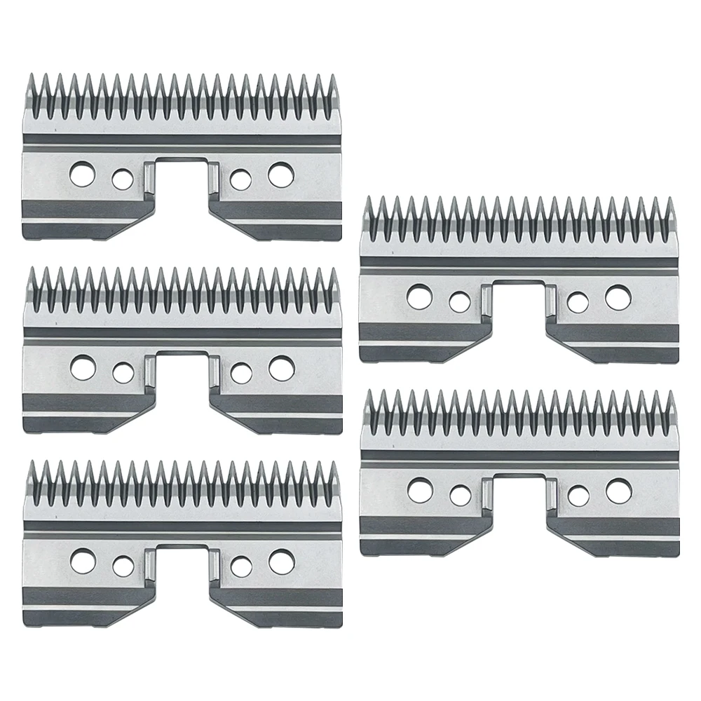 Metal Replacement Blades for Andis Oster Wahl KM A5 Series Fast Feed Clipper A5 Grooming Clippers Movable Blade 5pcs/lot dog clipper blades clipper replacement parts