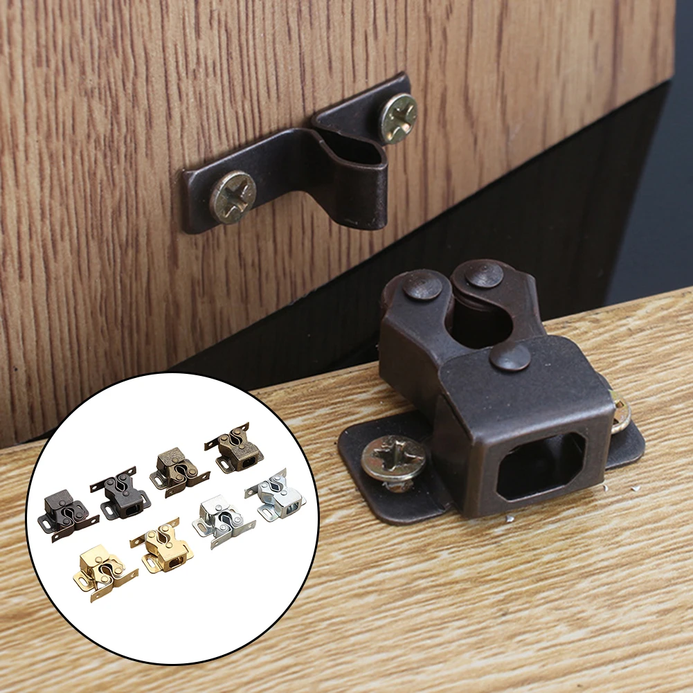 Description Picture 3 of item2PCS Furniture Door Closer Stoppers Damper Buffer Magnet Cabinet Catches For Wardrobe Hardware Furniture Fittings