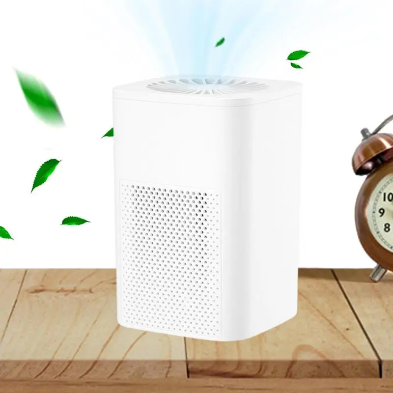 

Household Air Purifier USB Rechargeable Home Air Cleaner Multi-Effect Filtration Air Purification Tool For Bathroom Bedroom Car