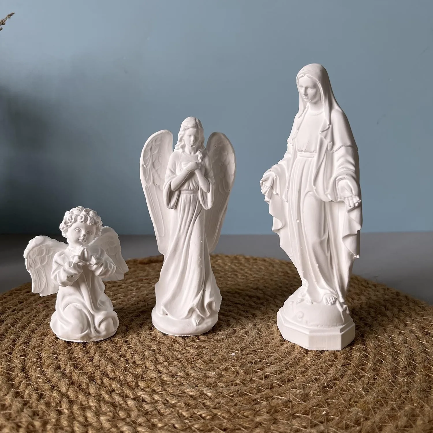 Virgin Mary Plaster Mold 2