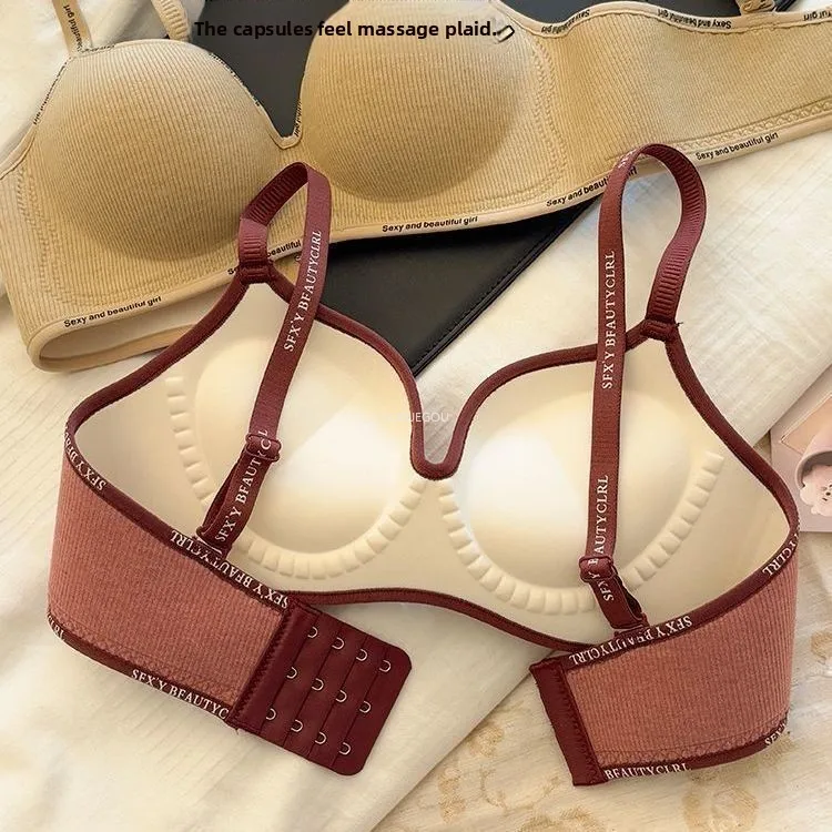 Extreme Push Up Bra For Small Chest Ultra Thick Padding Lingerie_voghion.com
