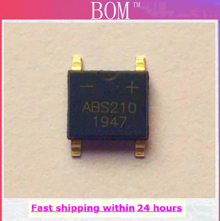 10PCS ABS210 Bridge Diode Rectifier bridge stacks2A 1000V SMD SOP4 ...