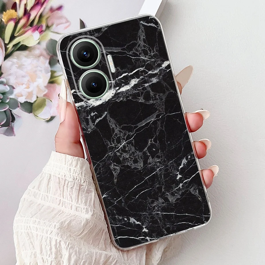 Stylish Painted Soft Slim Phone Case - For Xiaomi Redmi and Poco Series