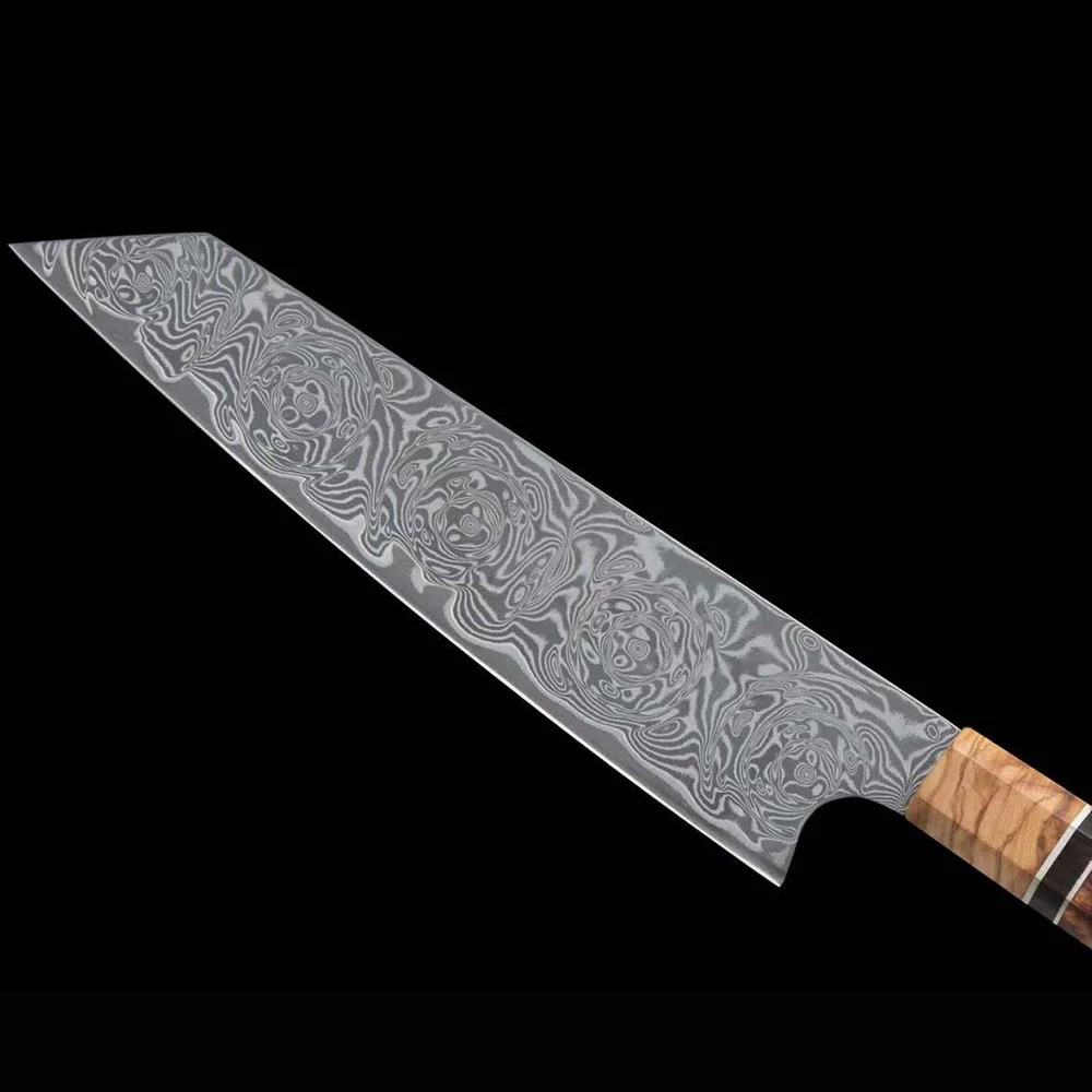 Kiritsuke Damascus Japanese Chef Knife Seido Knives