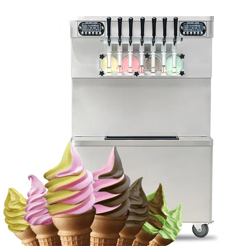 ice cream machines l Electric Ice Cream Maker Machine for Gelato, Sorbet  Yogurt (Flavored Healthy Snacks + Dessert for Kids - AliExpress