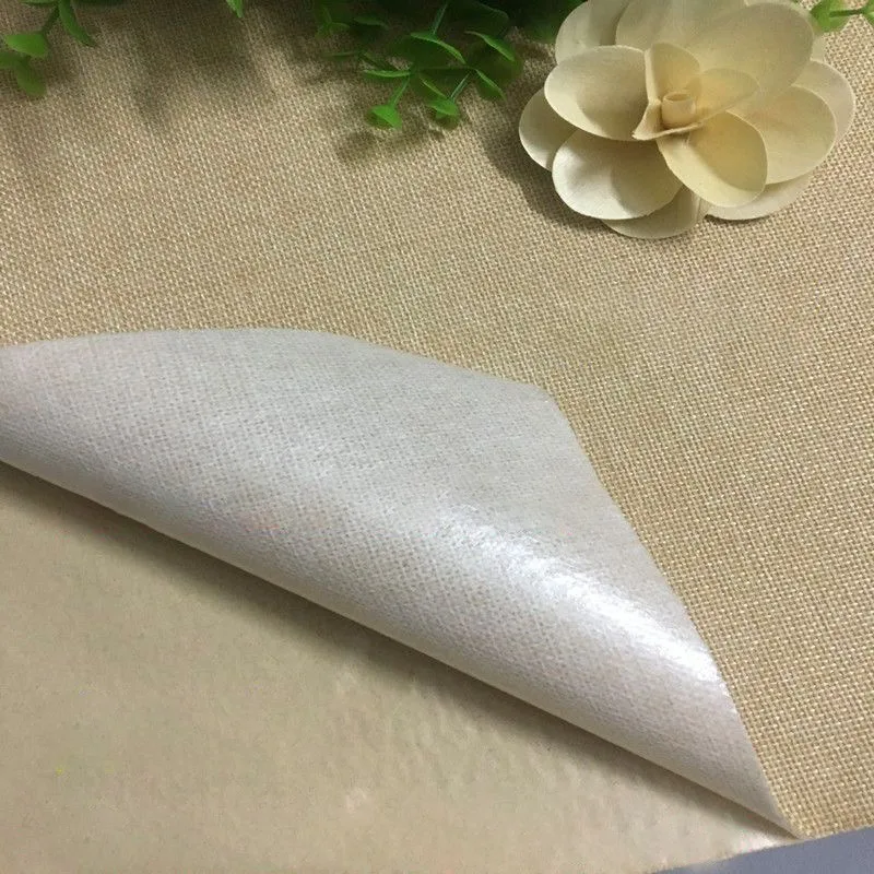 Self-Adhesive Linen Fabric for Jewelry Counter Background