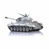 1/16 HENG LONG 7.0 M26 RC Tank 3838 360° Turret Steel Gearbox Barrel Recoil Soldier Infrared Fire Machine Gun BB Toys TH20332 3