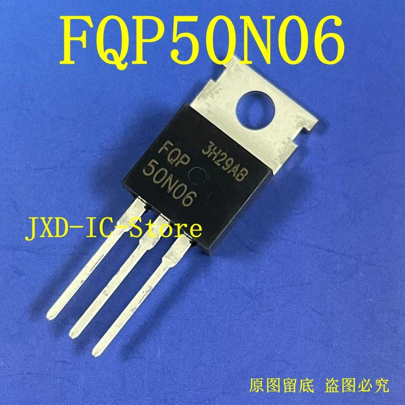 10pcs-20pcs-Real-Original-New-50N06-FQP50N06-mosfet-transistor-50A-60V ...