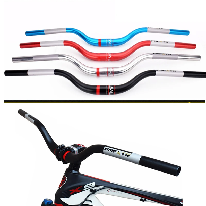FMFXTR Road Bike Handlebar Aluminum Alloy Flat/Rise bar 31.8MM Ultralight Mountain bike Handle