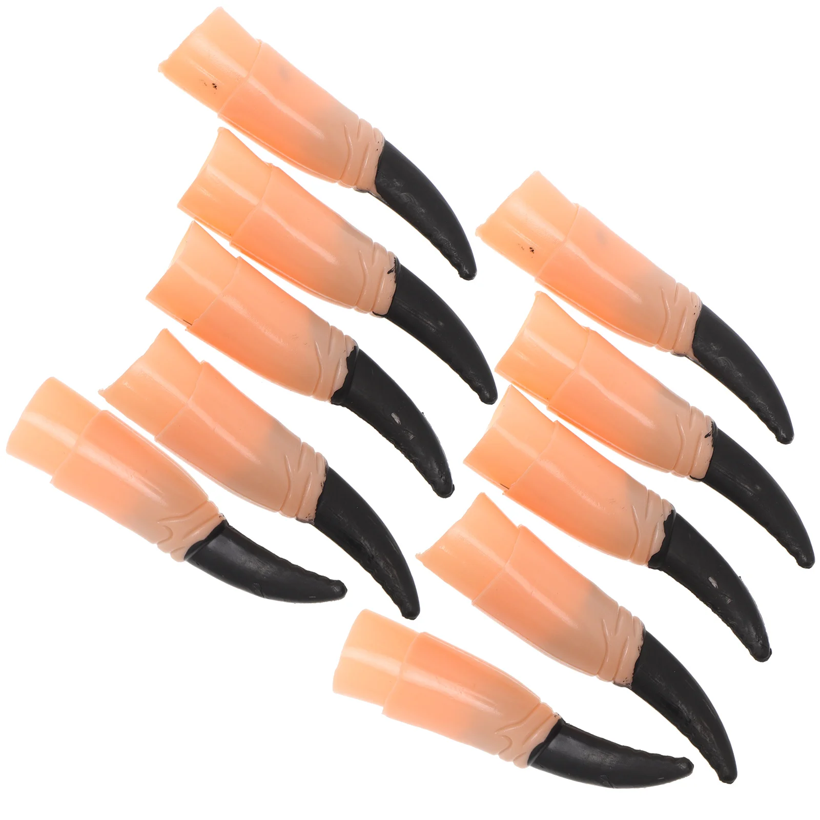 

10pcs Witch Finger Witch Fingers Nail Masquerade Finger Nails Costume Props