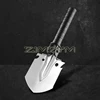 Outdoor Foldable Shovel Survival Supplies, Camping Mini Shovel Tactical Shovel Emergency Garden Tool With Compass 2