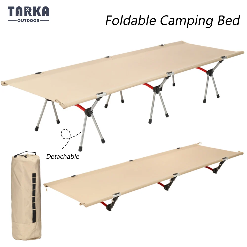 Tarka Portable Camping Cot Lightweight Collapsible Sleeping Bed Tourist