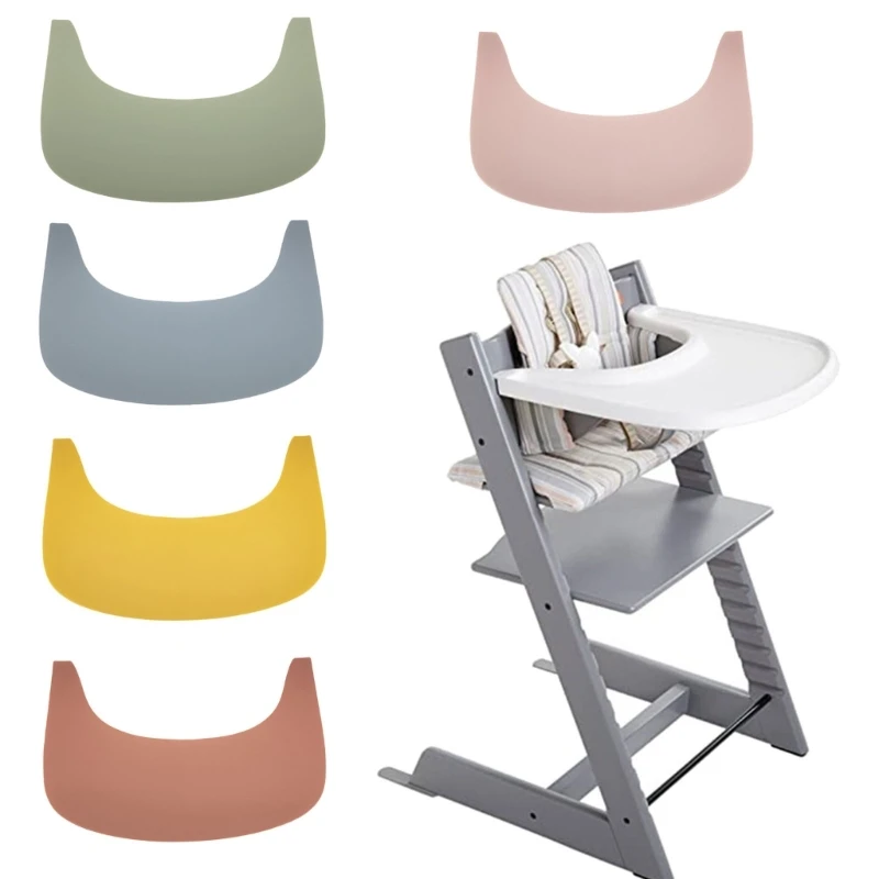 

Silicone Mat for Chair Baby High Chair Tray Accessories Finger Foods Placemat