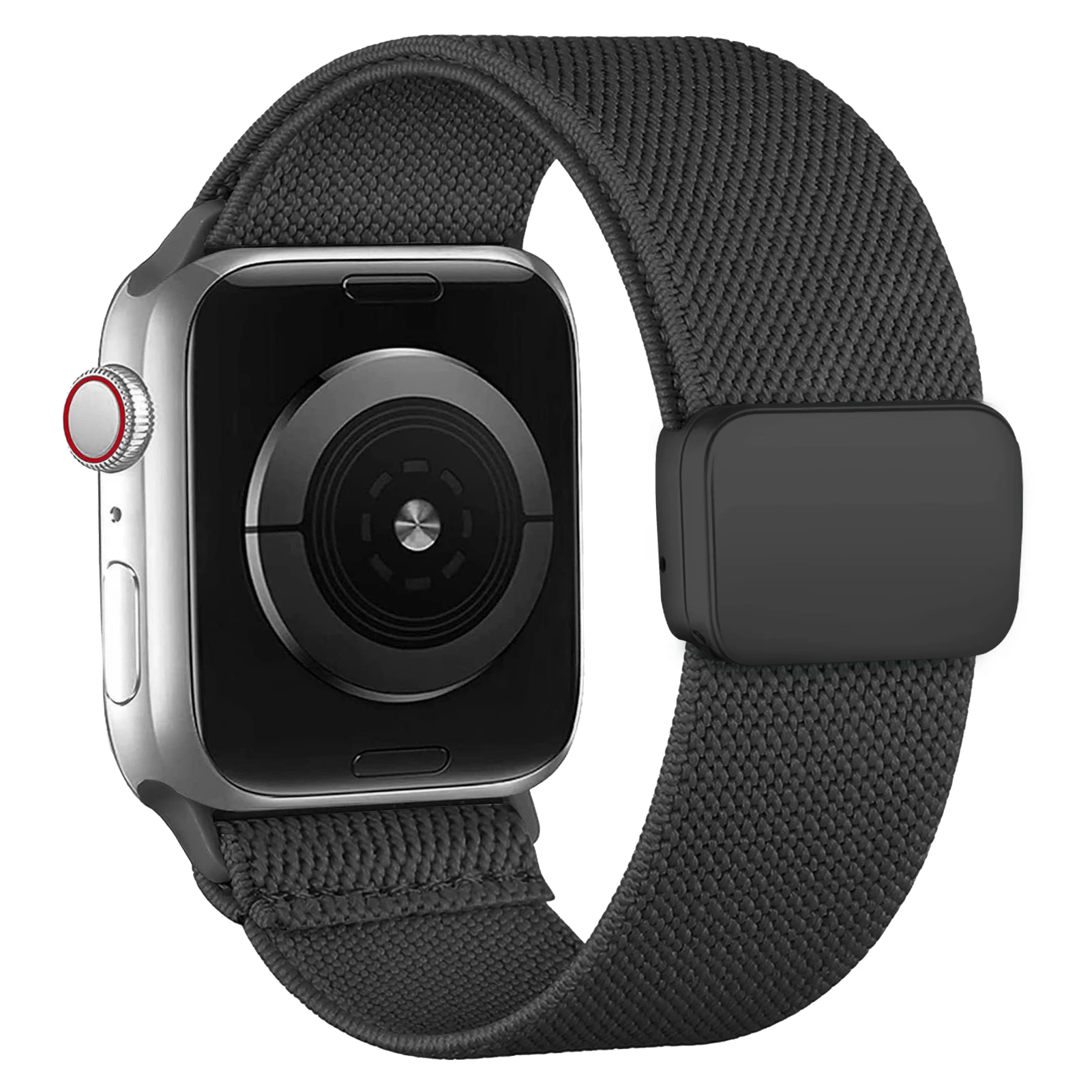 Stylish Magnetic Nylon Loop Watch Strap Bracelet