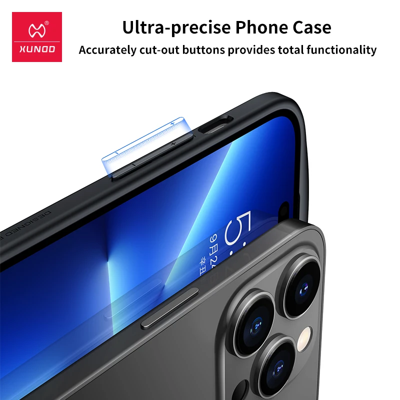 Xundd Phone Case For iPhone 14 Pro Case For iPhone 14 Pro Max For 14 Plus Quick Heat Dissipation Airbag Shockproof Shell