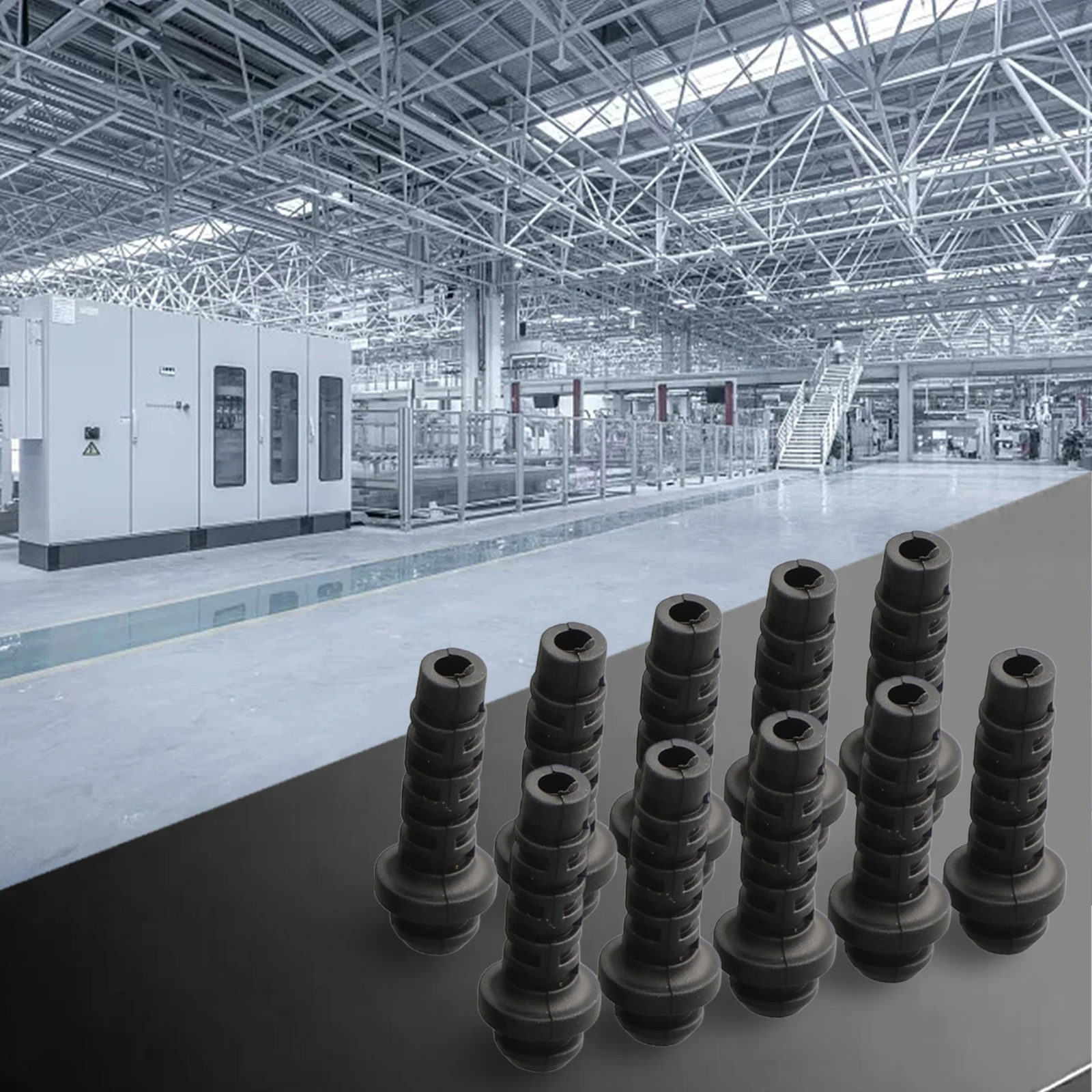 Description Picture 5 of item5/10pcs Cable Gland Connector Rubber Cable Sleeve Strain Relief Cord For Aviation Plugs Electric Tools Protection Wire Cover