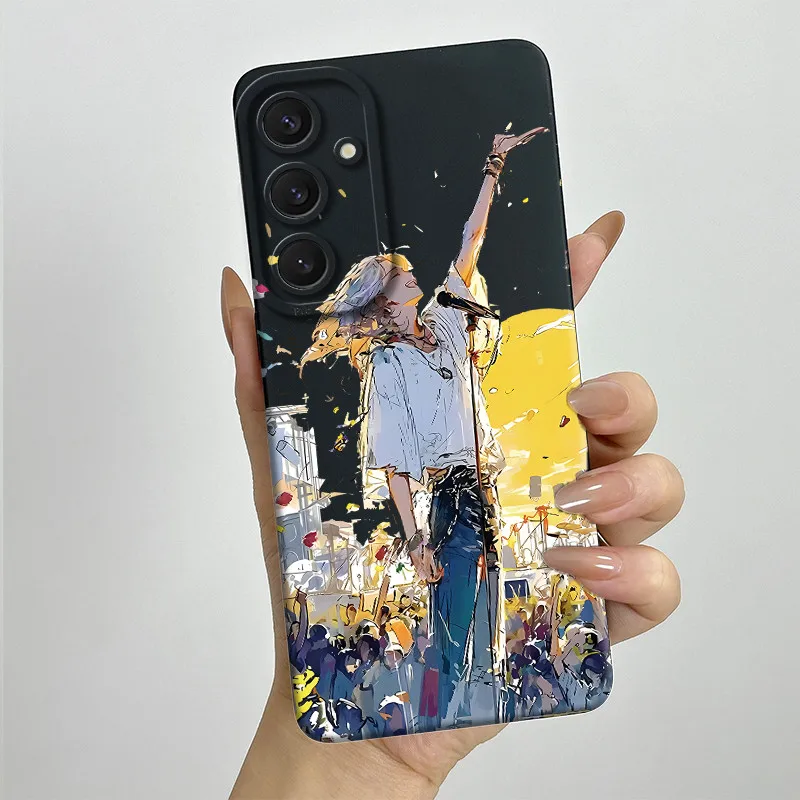 Sweet Fashion Butterfly Painted Soft Silicone Phone Case - Lovely Design Cover