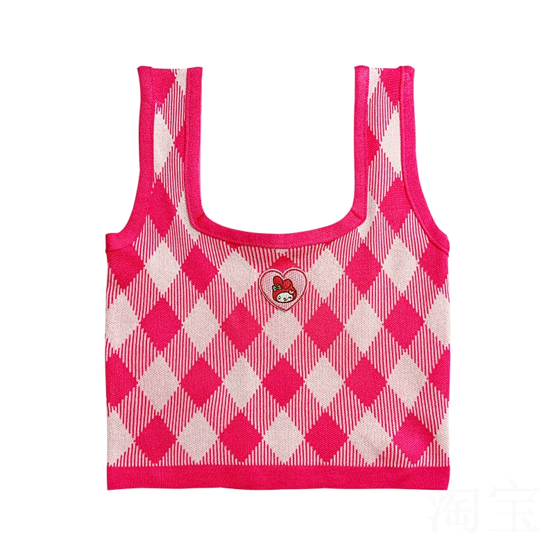 My Melody Strawberry Fields Cropped Comfy Tank - Limited