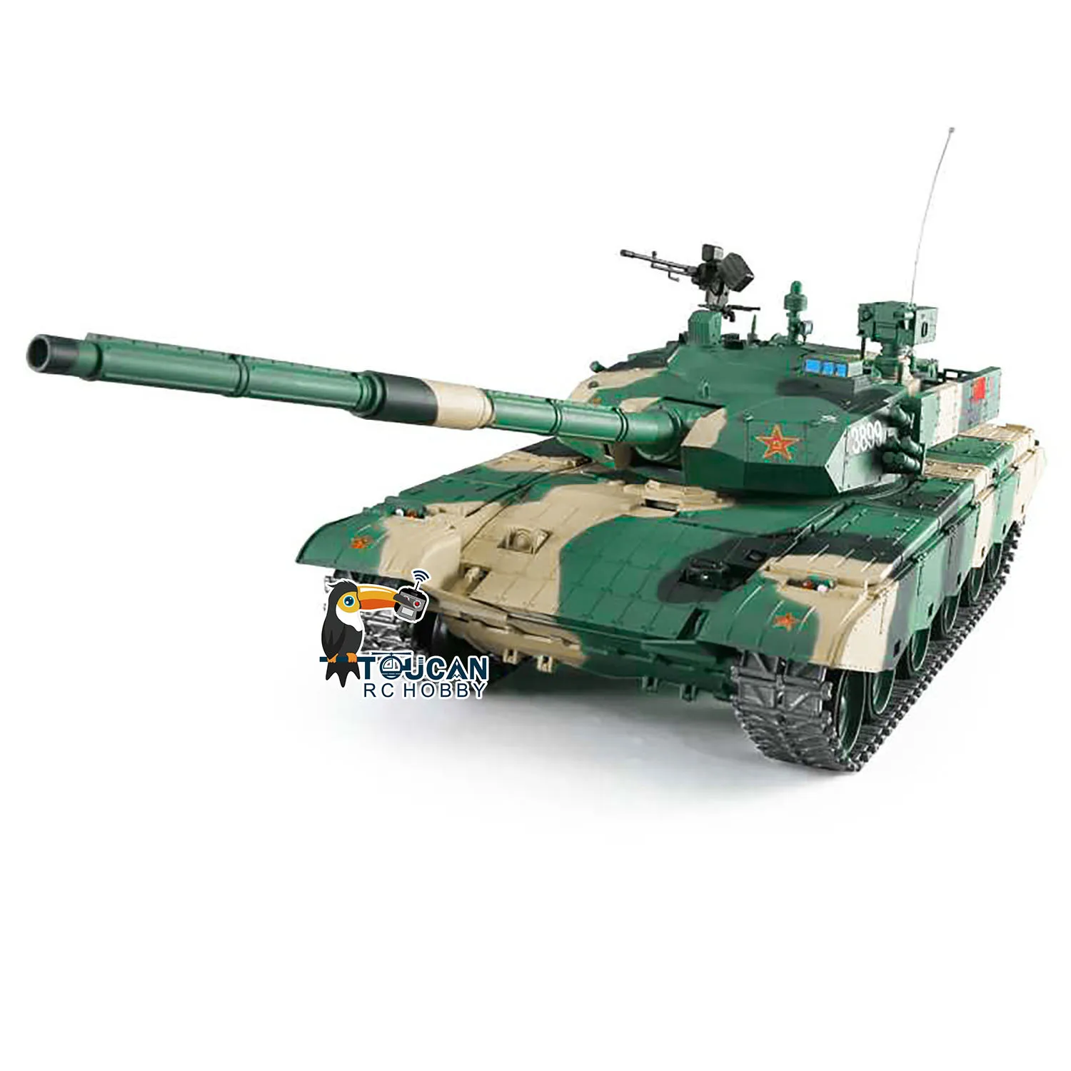 Heng Long 1/16 TK7.0 Upgraded Ver Chinese 99A RC Tank 3899A Metal Tracks With Linkages Battery Charger TH17707 3