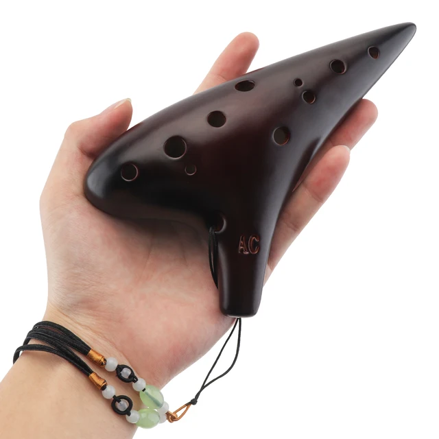 Focalink Ocarina 12SC 赤黒 Focalink Ocarina 12SC 赤黒