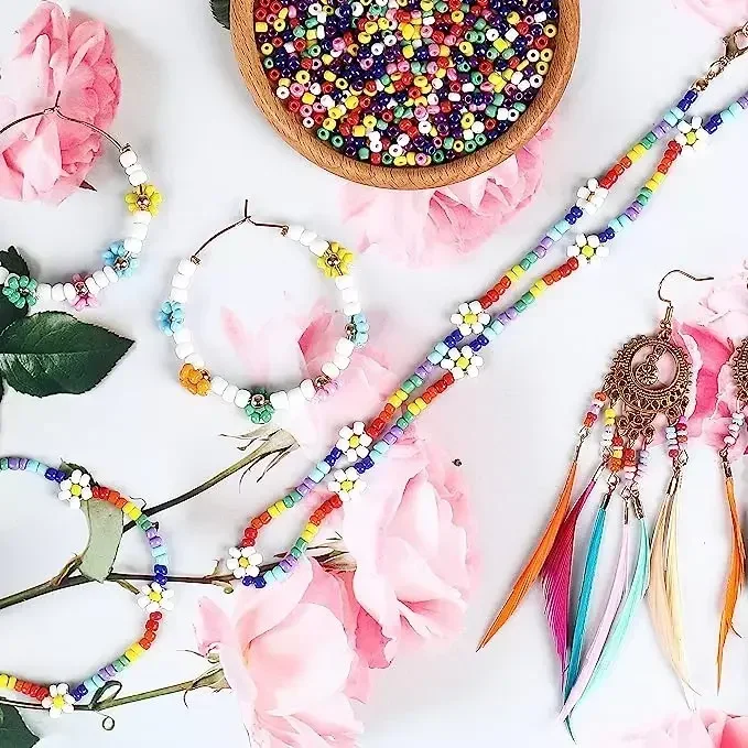 10g 2/3/4mm Czech Glass Seed Beads Small Round Loose Bead For Jewelry Making Bracelet Necklace DIY Craft Accessories