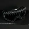 1 Piece of Oversized Punk Venom Dropper Fluid Protection Windproof Ski Goggles with Adjustable Elastic Band Effect Random 5