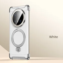 Borderless Frameless Case - Sleek No - Frame Edge Design for Huawei Mate 60 (White)