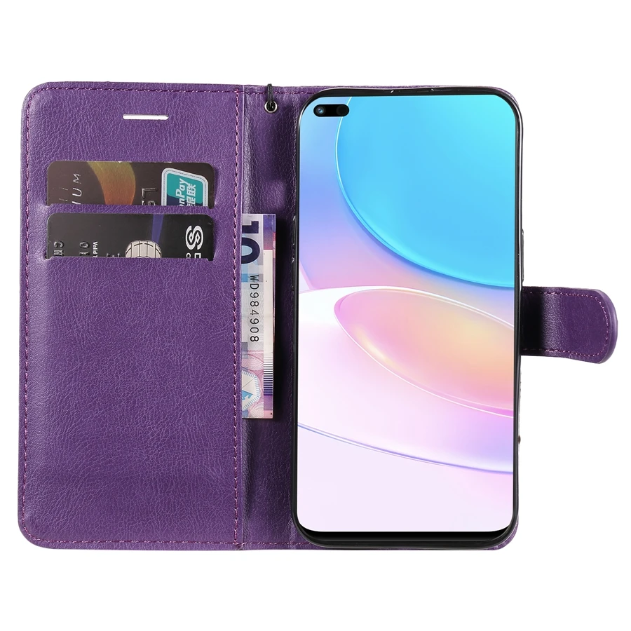 Leather Flip Wallet Card Case