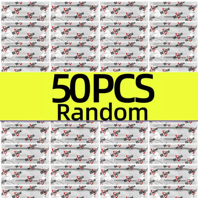Condoms 50Pcs/Lots   for Men Smooth Penis Sleeve Thin Condom Adult Sex Products Safe Contraception Sex Toys