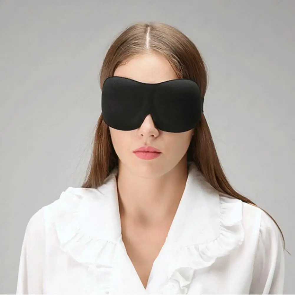 

Eye Mask for Sleeping Blindfold Pressure Resistant Eye Cover 3D Polyester Meditation Yoga Sleeping Blindfold Household Supplies