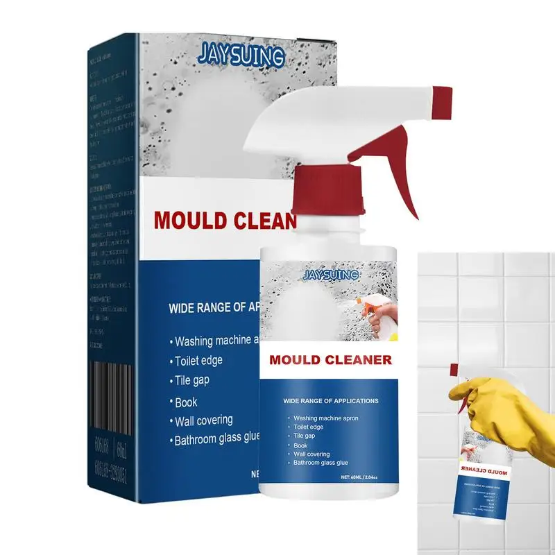 Mildew Removal Spray All-purpose Active Foam Mildew Cleaner Mold Stain Remover Spray For Wall Wood Floor Bathroom Tile Mattress