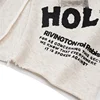 Top Quality 1:1 Streetwear RRR123 Graffiti Letters Print Shorts Mens Womens Trendy Loose Hip Hop Drawstring Breeches 6