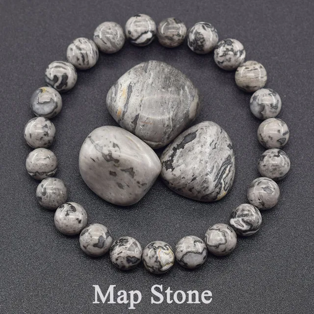 Original Reiki bleu Apatite perles Bracelet hommes femmes naturel Lapis Lazuli améthyste jaune oeil de tigre pierre perles Bracelet bijoux