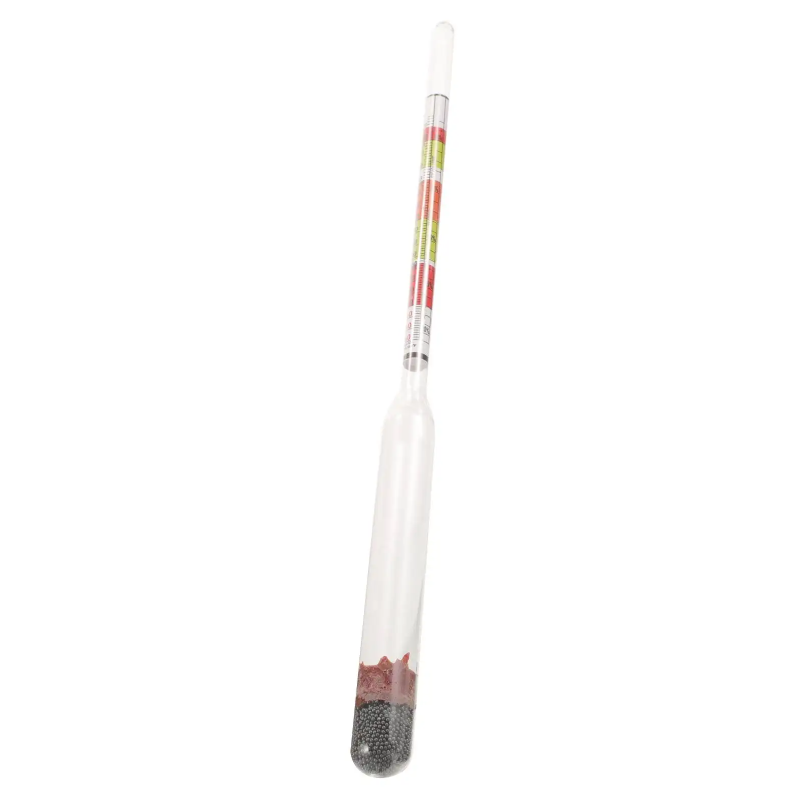 Alcohol Meter Tester for Tool Wine Making Beginners Glass Vinometer Percentage Hydrometer Jar