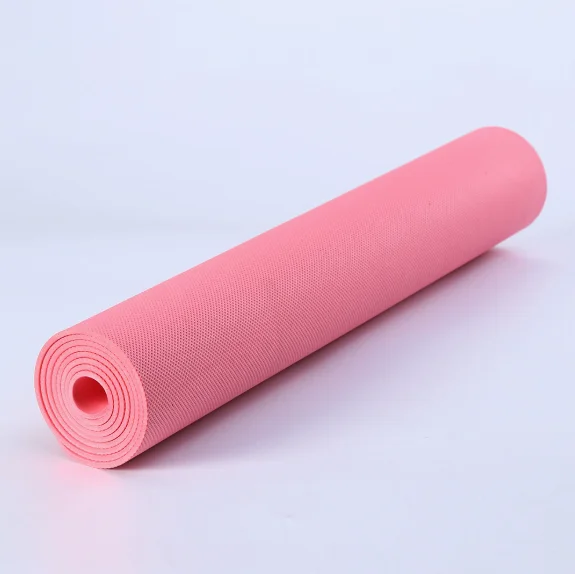 Enhanced Anti-Slip EVA Yoga Mat - 4MM Thick for Exercise, Pilates, and Gymnastics