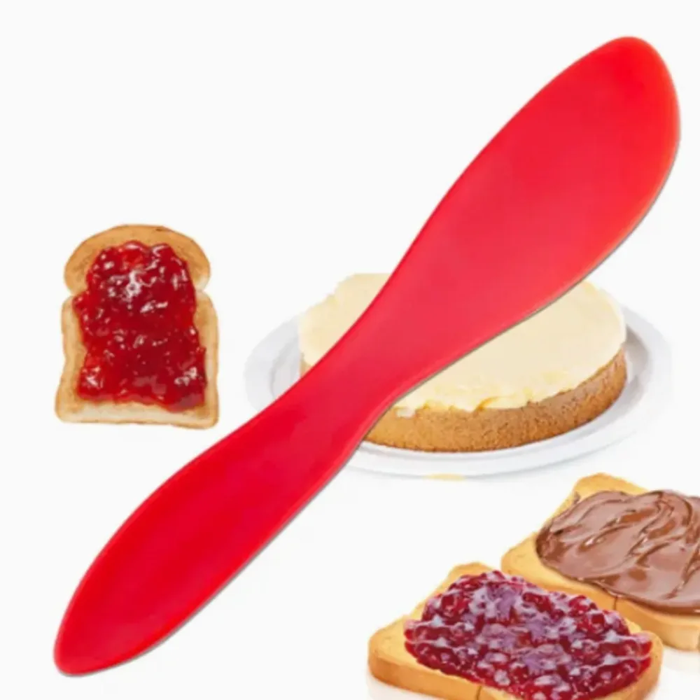 1/5PCS Plastic Butter Knife Portable Long Handle Cheese Cutting Knifes Multi-purpose Bread Cream Spreaders Home Kitchen Gadgets butter knife cheese knife
