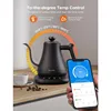 Govee Smart Electric Kettle, WiFi Variable Temperature Gooseneck Pour Over Kettle Tea Kettle, Alexa Control, 1200W Quick Heating 4