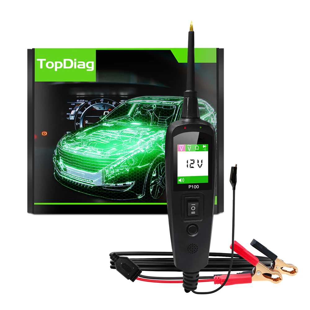 Car Circuit Tester Kit 12/24V Power Circuit Probe Voltage Resistance Testing Over-Load/Short Automotive Diagnostic Tool circuit tester kit
