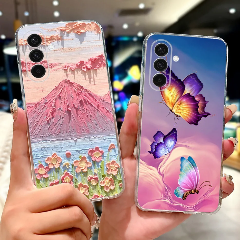 Fashion Painted Soft Slim Phone Case - Vibrant Design Protective Cover