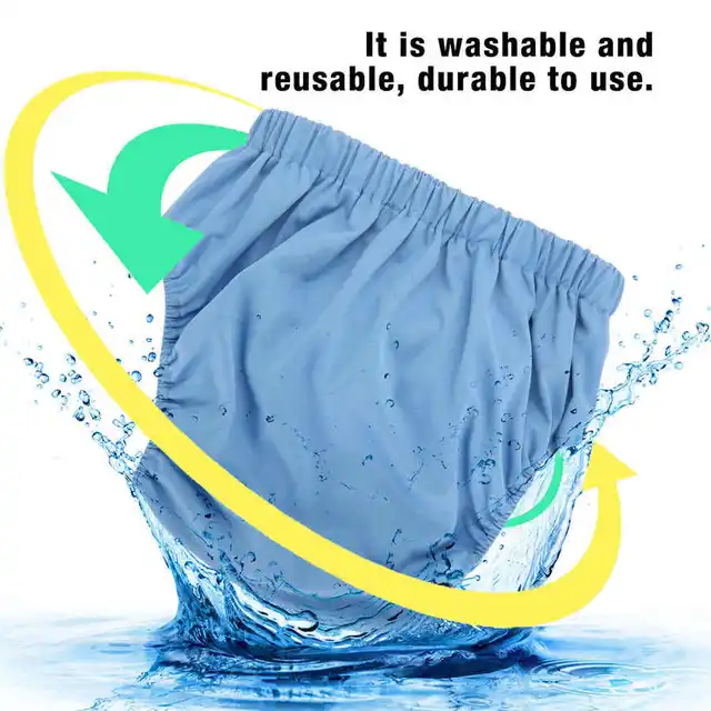 4 Colors Adult Cloth Diaper Reusable Washable Adjustable Large Nappy Adult  Diaper Pants For Men Women Patients - Adult Diapers & Travel Devices -  AliExpress